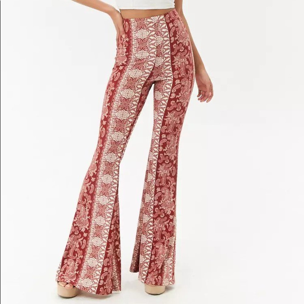 Forever 21 Flare Leg Pants
